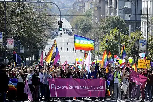 2014 Pride, the first one since 2010