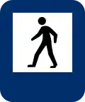 I-40 Pedestrian crossing