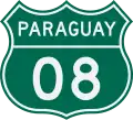 National Route 08 shield}}