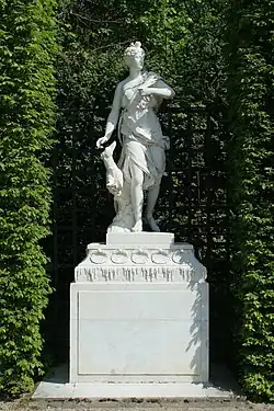 Callisto, by Anselme Flamen, 1696, Versailles.