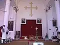 Interior of Parumala church