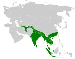 Map of range