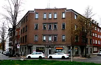 1933-1934: Pastorplatz 1 in Aachen, Germany, where Anne's maternal grandmother Rosa Holländer lived until 1939