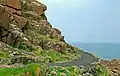 Path at Ramore Head.