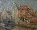 "Old houses on a sunny afternoon", Paul Mathieu