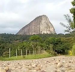 Pedra da Marta Rocha, a distinctive landmark in the city