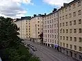 A view of the Pengerkatu street.