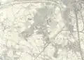 Map of Penwortham in 1960