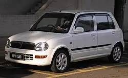 2003–2007 Perodua Kelisa EZ Facelift (front)