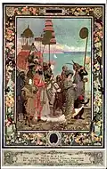 Persia (1913), St. Francis Hotel murals, San Francisco