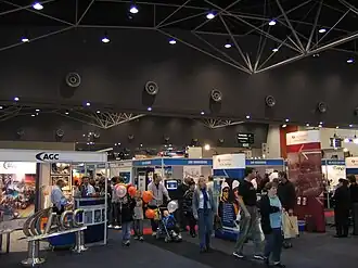 Pavilion interior