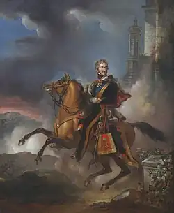 Portrait of the Marquis of Anglesey by Peter Edward Stroehling