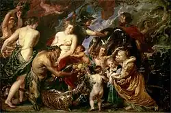 Minerva Protecting Peace from Mars, 1629–1630, National Gallery, London