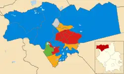 2019 results map