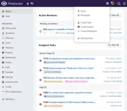 A generic Phabricator homepage