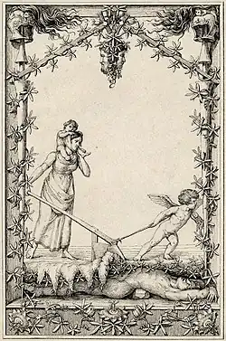 Fall of the Fatherland, study (1809), ink & pencil 16.7 x 11&nbsp;cm.
