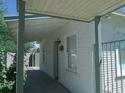 Different view of the 1945 Lovinggood House.