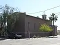 The church from behind