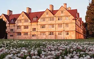 outside Old Quad