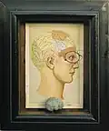 Phrenology of the Brain, 1895. 36 x 30.5 x 9&nbsp;cm. MuseumZeitraum Leipzig.