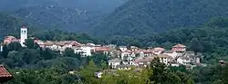 Panorama from Fervazzo (Coggiola).