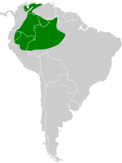 Map of range