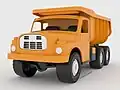 Tatra T148 S1 plastic toy