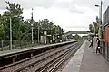 Platforms and footbridge