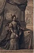 Drawing of a woman