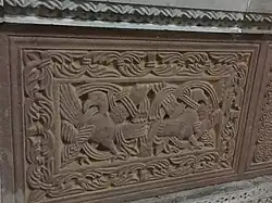 Romanesque carving