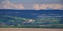 View from the northwest