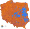 Results by municipality