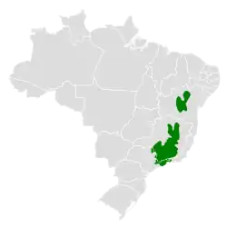 Map of range