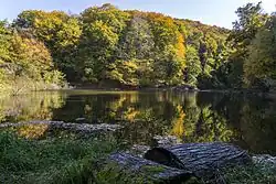 Popovičko Lake in Fruška Gora