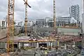 Construction progress in January 2021