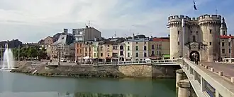 Verdun and the Meuse river