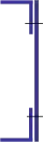 Riveted U-shaped beam