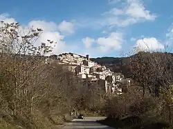 View of Pozzaglia Sabina