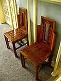 Original Art Nouveau chair from the Wiener Werkstätte