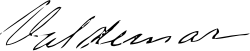 Prince Valdemar's signature
