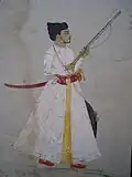 A Mughal-era aristocrat armed with a matchlock musket.