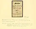 Trade card, Lane's Circulating Library, c. 1795