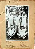 Morris with pupils