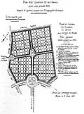 Plan of Coupry: Cimetière de l'avenir project at Le Breil.