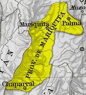 The Free State of Mariquita in 1814