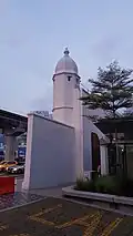 Entrance gate of the former Pudu Jail, viewed from rear.