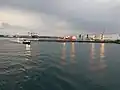 Puerto Quetzal at dusk March 2018