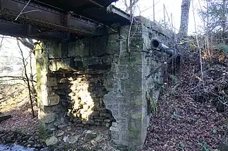 Beuveroux bridge, near the Magny coal mine.
