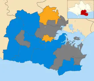2014 results map