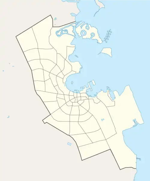 Al Bidda is located in Doha